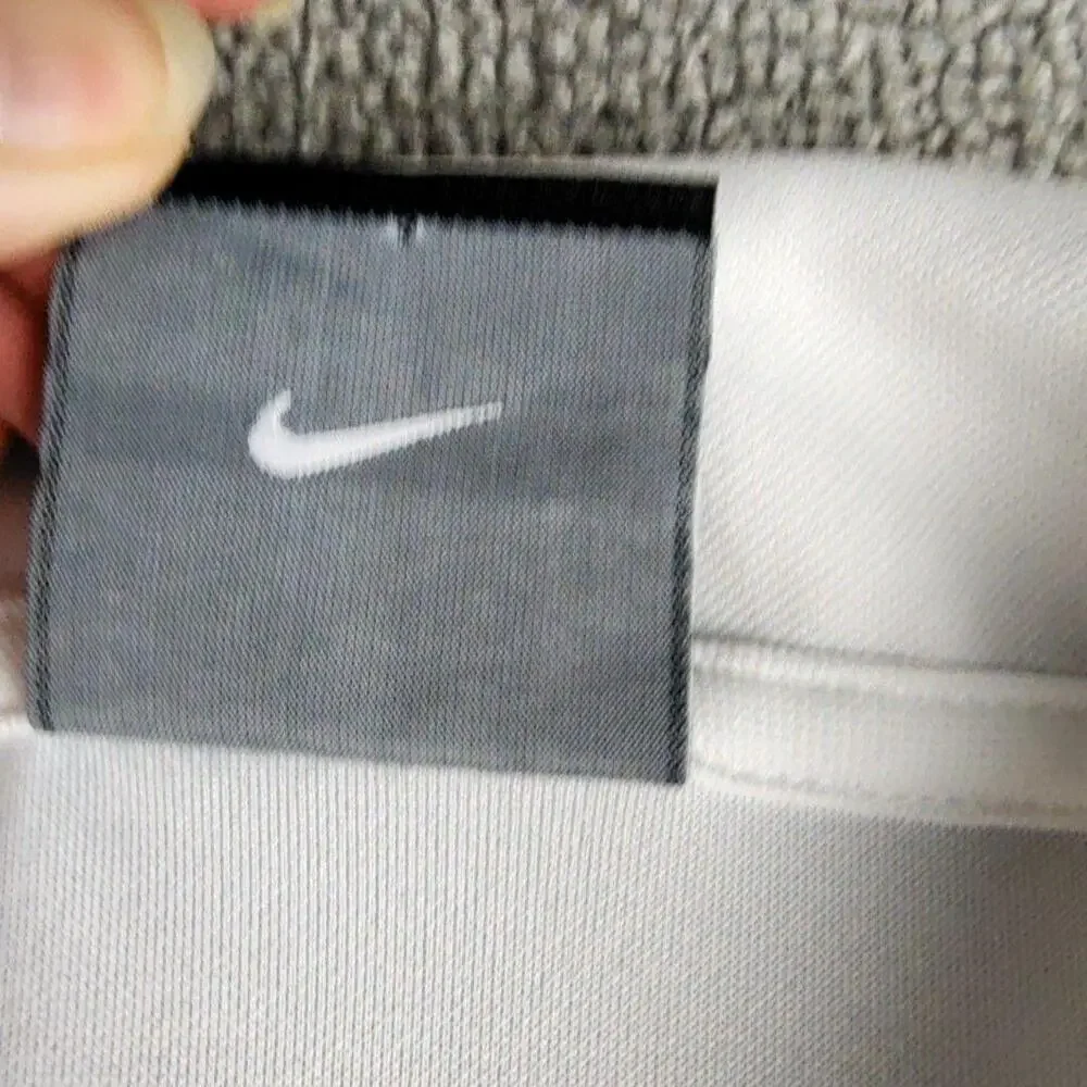 Nike Golf Dri-FIT Polo Shirt Mens Large White Short Sleeve Moisture Wicking